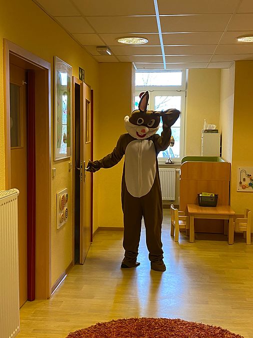 Der Osterhase kommt uns besuchen, es war so aufregend 