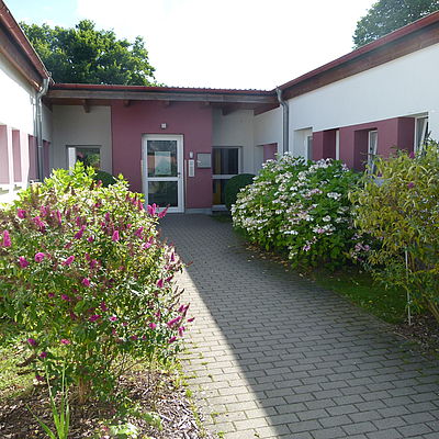 Unser Eingang